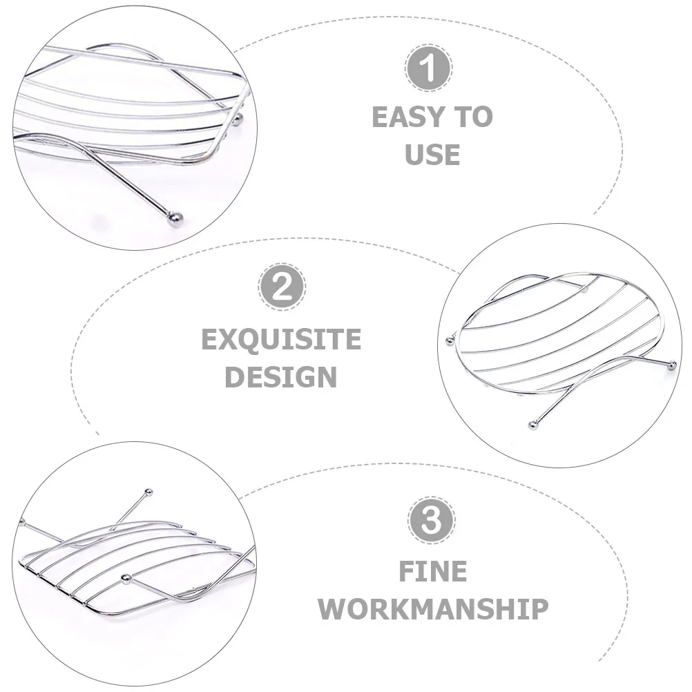 6Pcs Soap Rack Hollow Soap Dish Bathroom Kitchen Draining Holder Organizer Tray Stand Home Storage House Draining Dish Rack
6Pcs Soap Rack Hollow Soap Dish Bathroom Kitchen Draining Holder Organizer Tray Stand Home Storage House Draining Dish Rack