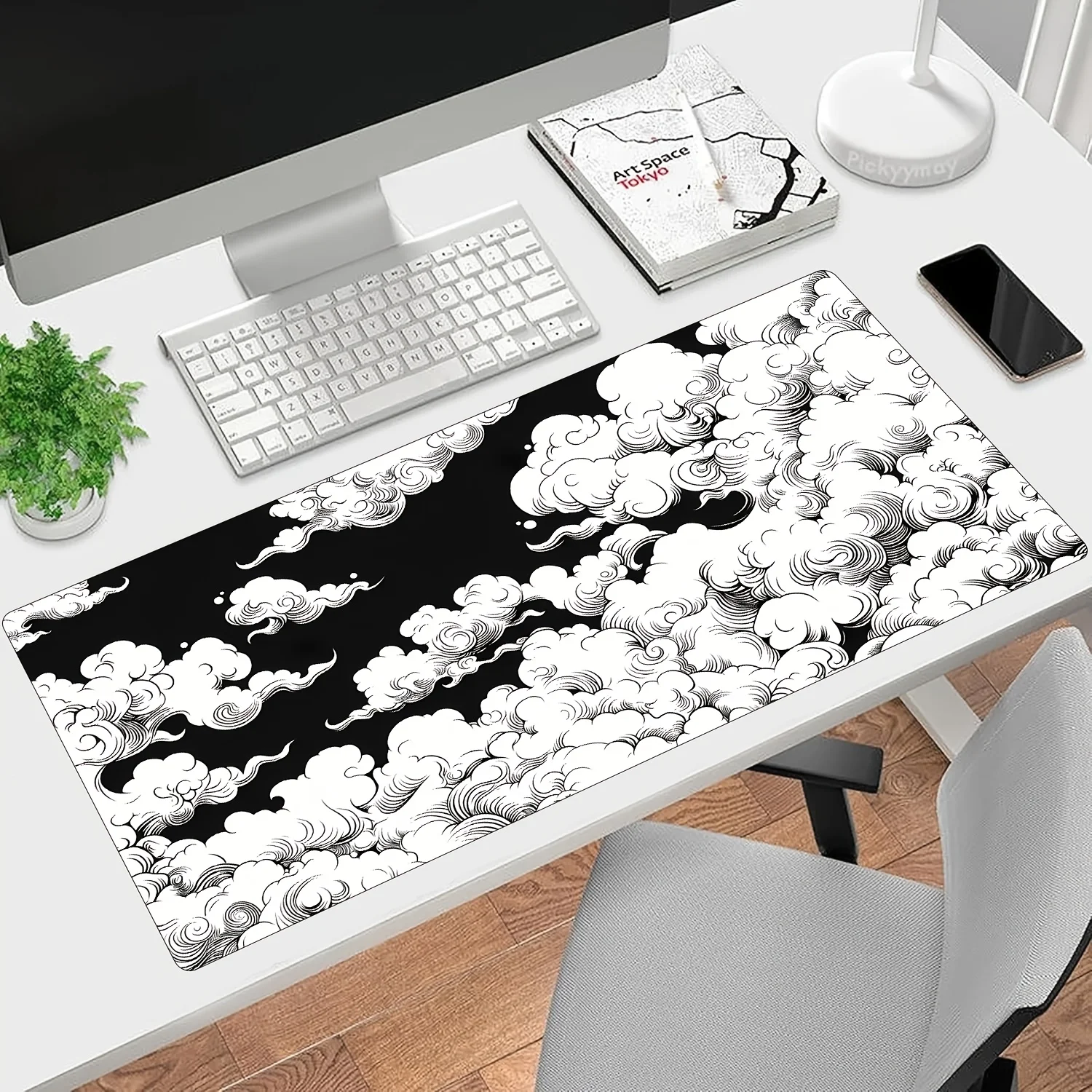 Smooth Japanese Cloud XXL Large Gaming Mouse Pad, Waterproof Rubber Base,stitched Edges,suitable for Office and Home Desktop Use
Smooth Japanese Cloud XXL Large Gaming Mouse Pad, Waterproof Rubber Base,stitched Edges,suitable for Office and Home Desktop Use