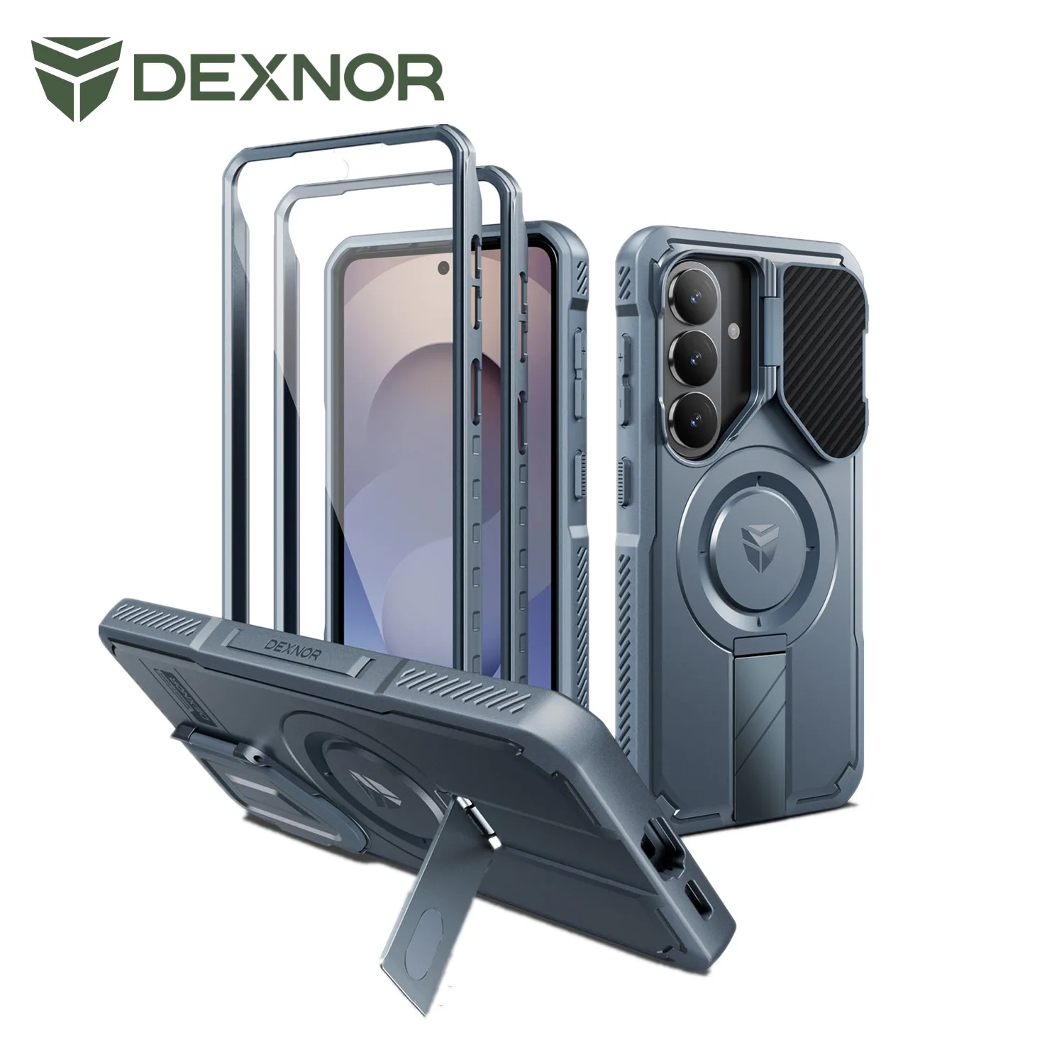 For Samsung Galaxy S26/ S26 Plus/ S26 Ultra Case Compatible with MagSafe with Camera Cover Adjustable Kickstand Screen Protector
For Samsung Galaxy S26/ S26 Plus/ S26 Ultra Case Compatible with MagSafe with Camera Cover Adjustable Kickstand Screen Protector