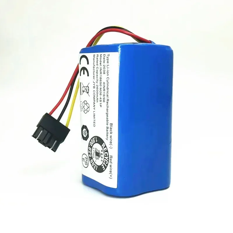 N011-4S1P Rechargeable Li-Ion Battery 14.4V/14.8V 3200mAh for Xiaomi Mi Robot Vacuum Mop 2 Lite MJSTL E10 E12 B11 Vacuum Cleaner
N011-4S1P Rechargeable Li-Ion Battery 14.4V/14.8V 3200mAh for Xiaomi Mi Robot Vacuum Mop 2 Lite MJSTL E10 E12 B11 Vacuum Cleaner