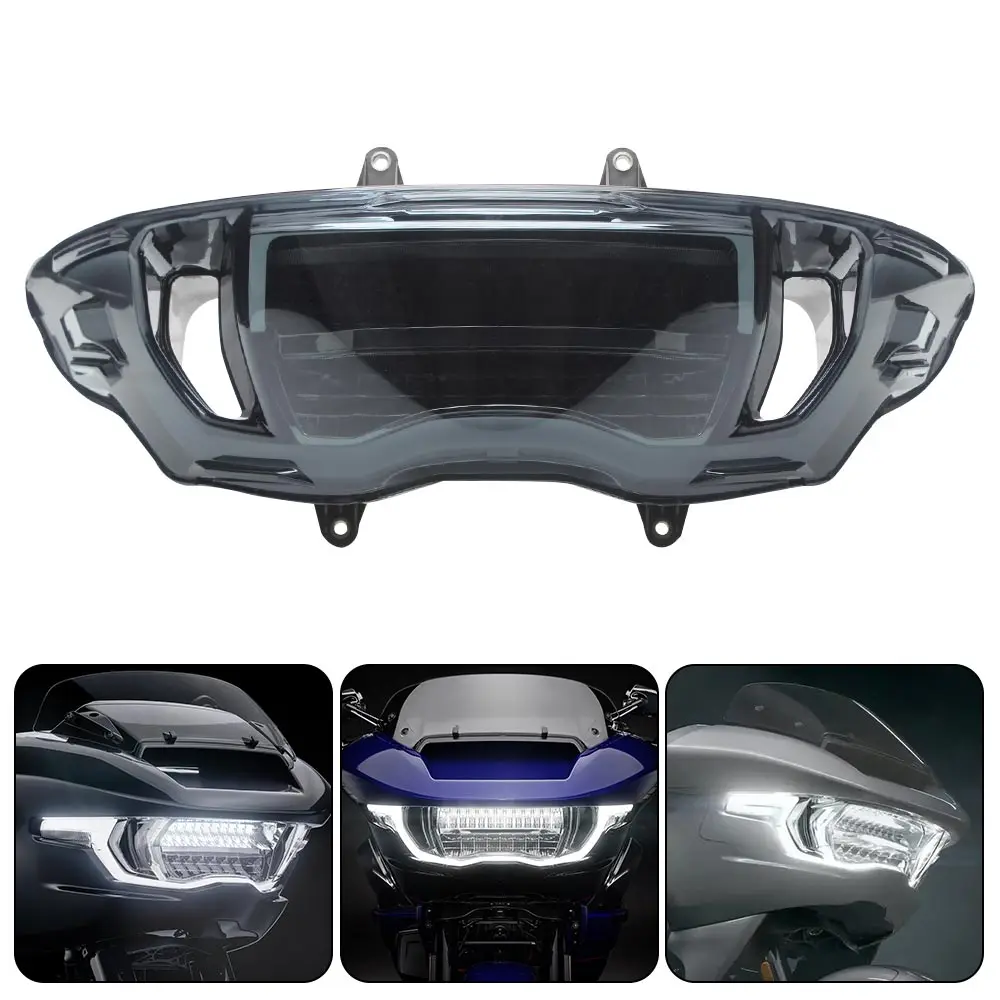 Easy Install Motorcycle Led Headlight For Harley Fltrt Fltrxse Fltrxstse Fltrx Fltrxl 2023-2026 Abs Housing Black Pc Lens Smoke
Easy Install Motorcycle Led Headlight For Harley Fltrt Fltrxse Fltrxstse Fltrx Fltrxl 2023-2026 Abs Housing Black Pc Lens Smoke
