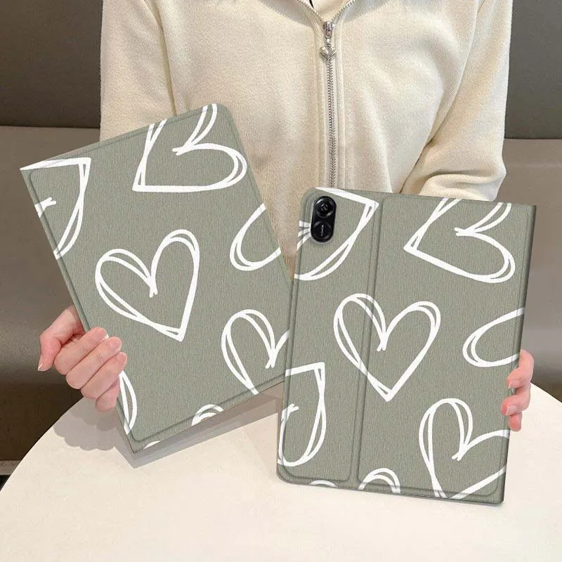 Love Drawn Simple Line Pattern Case For Honor Magic Pad 6 7 X8 V6 V7 Pro V8 X9 8 V8 9 13 X8a 2 V9 GT X9a X9 GT2 13.3 Inch Tablet
Love Drawn Simple Line Pattern Case For Honor Magic Pad 6 7 X8 V6 V7 Pro V8 X9 8 V8 9 13 X8a 2 V9 GT X9a X9 GT2 13.3 Inch Tablet