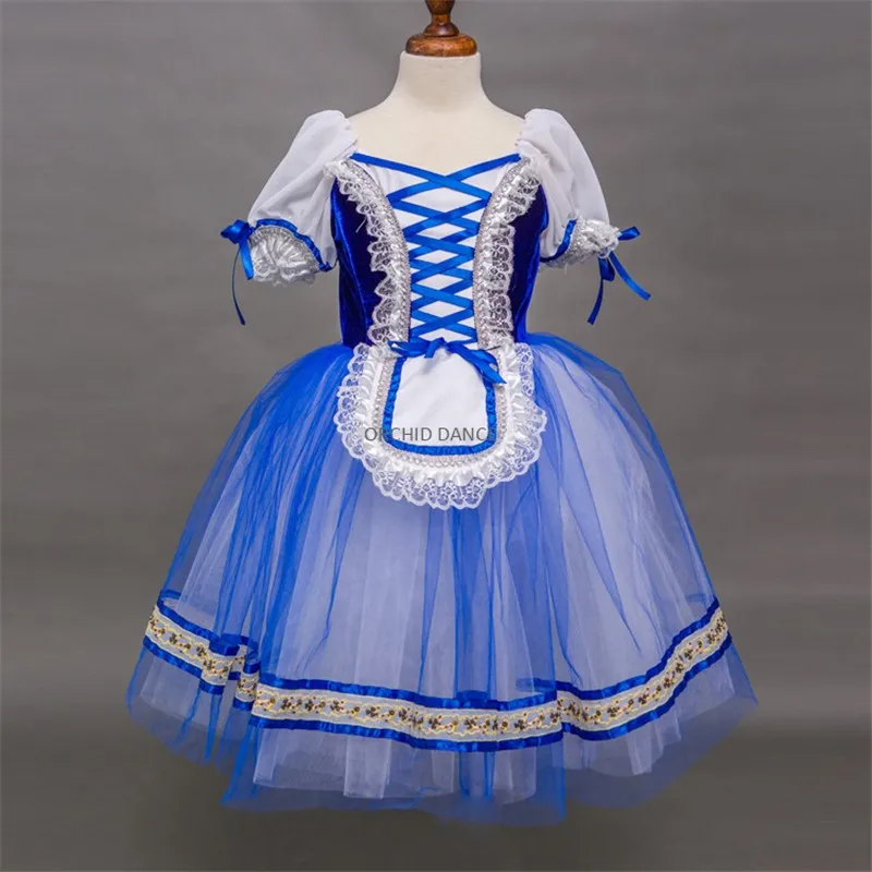 Профессиональный размер на заказ для девочек, детей, женщин и взрослых, одежда для выступлений, бархатное синее длинное романтическое платье-пачка
Профессиональный размер на заказ для девочек, детей, женщин и взрослых, одежда для выступлений, бархатное синее длинное романтическое платье-пачка