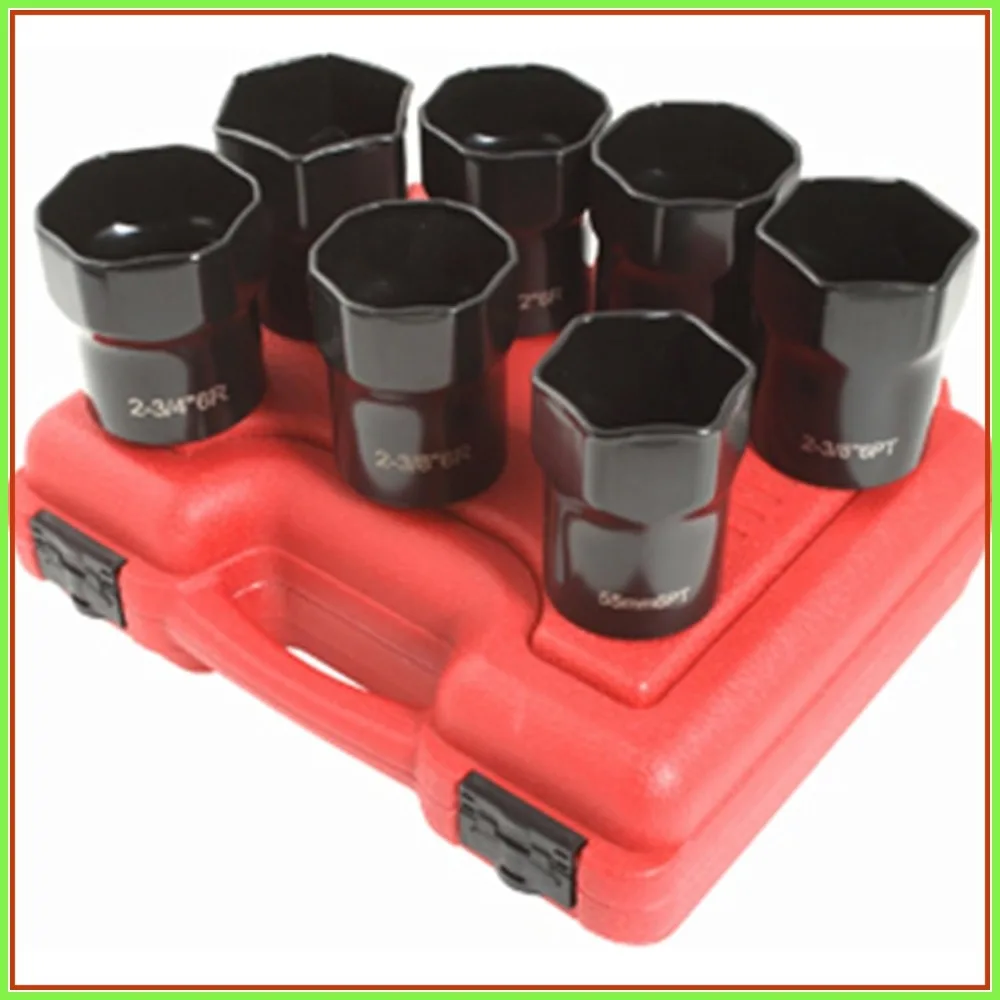 1/2-Inch Drive Wheel Bearing Lock Nut Set, 7 Piece - SUNEX TOOLS 2847
1/2-Inch Drive Wheel Bearing Lock Nut Set, 7 Piece - SUNEX TOOLS 2847
