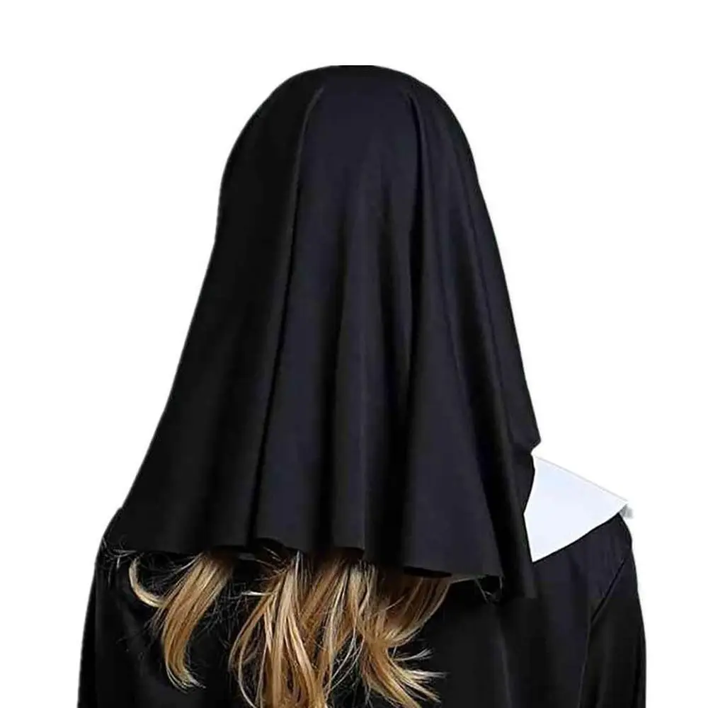 1/3Pcs Creative Nun Costume Set Nun Collar Victorian Halloween Gothic Costume Cross Necklace Nun Headpiece
1/3Pcs Creative Nun Costume Set Nun Collar Victorian Halloween Gothic Costume Cross Necklace Nun Headpiece