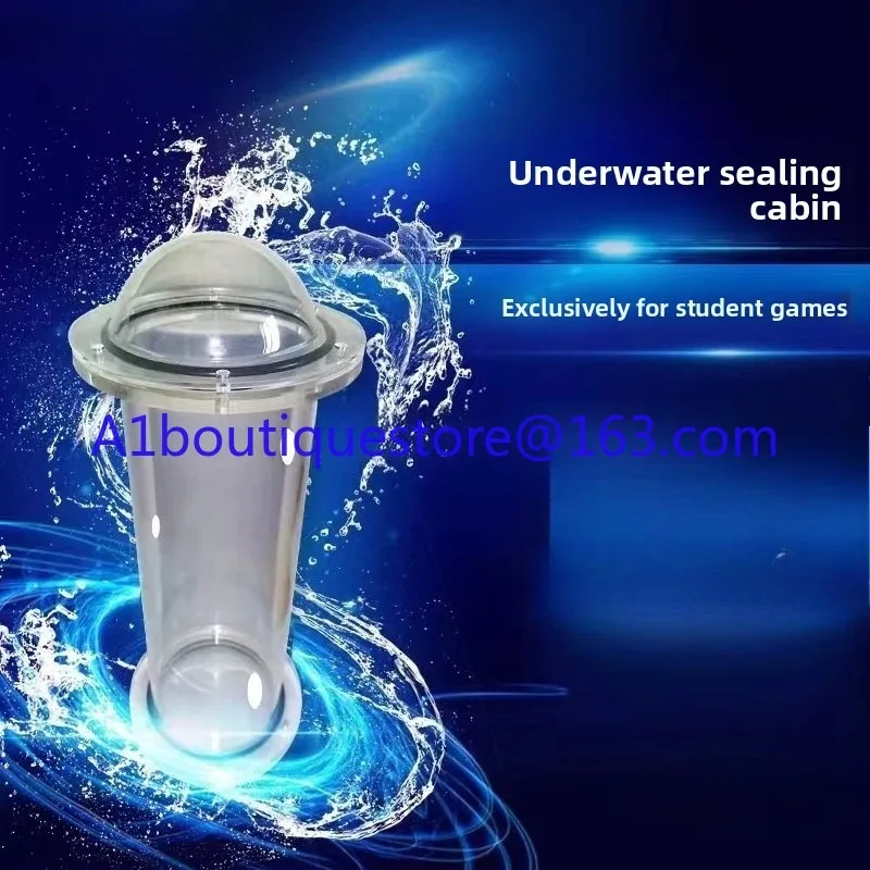 Customized ROV Sealed Cabin for Students Competition Acrylic Waterproof Cabin Underwater Robot Cabin Shallow Water Use
Customized ROV Sealed Cabin for Students Competition Acrylic Waterproof Cabin Underwater Robot Cabin Shallow Water Use