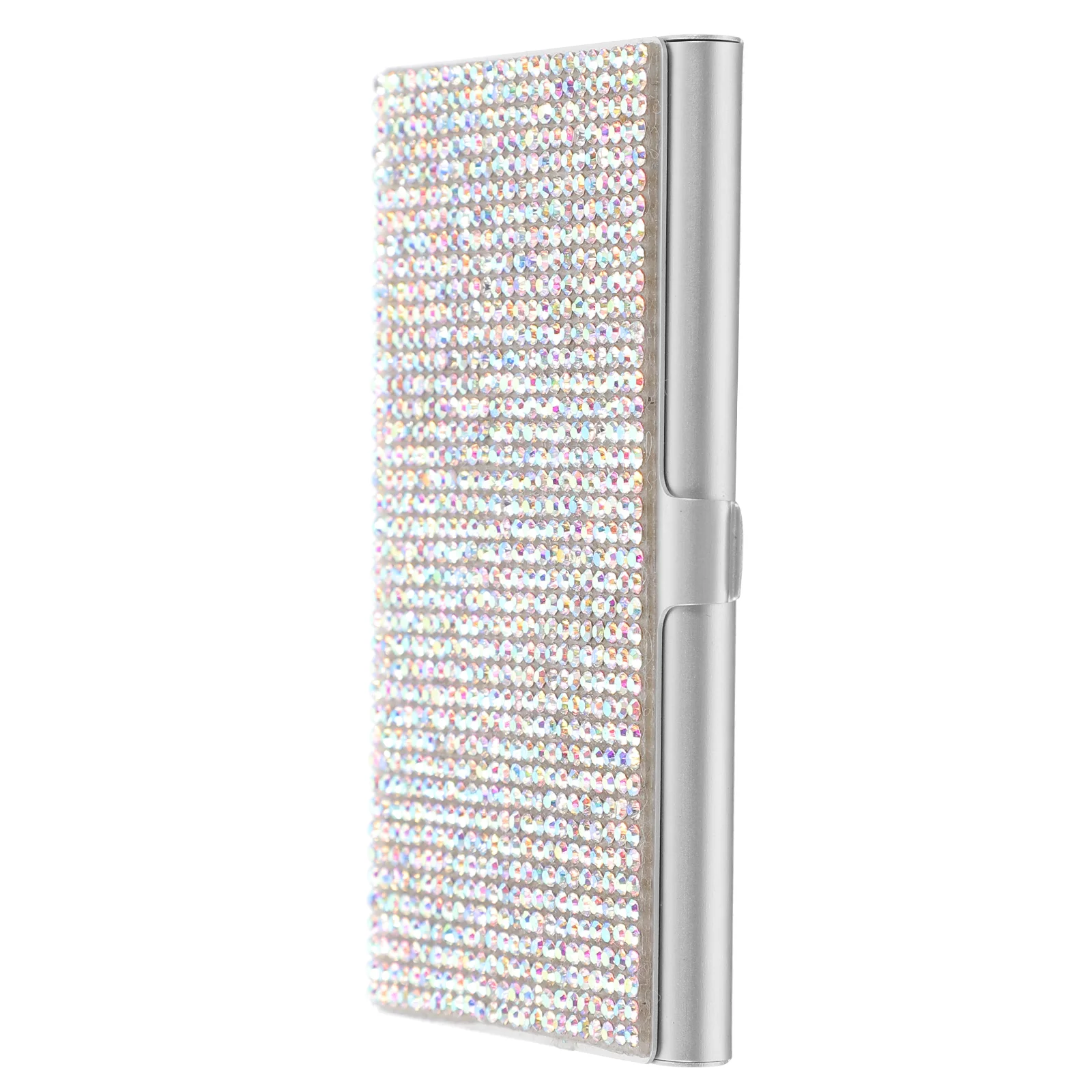 Rhinestone Business Card Holder Metal Boxes Storage Office Cards Container Aluminum Alloy Desktop
Rhinestone Business Card Holder Metal Boxes Storage Office Cards Container Aluminum Alloy Desktop