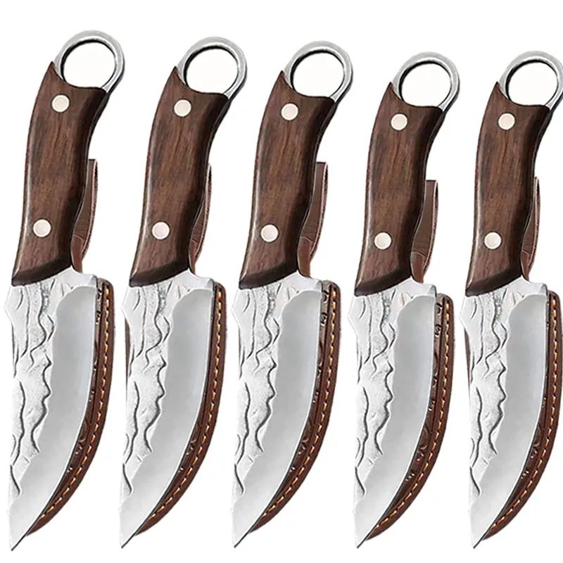 1-5pcs Kitchen Boning Knife Handmade Meat Cleaver Stainless Steel Butcher Knife Vegetable and Fruit Slicing Knife with Cover
1-5pcs Kitchen Boning Knife Handmade Meat Cleaver Stainless Steel Butcher Knife Vegetable and Fruit Slicing Knife with Cover