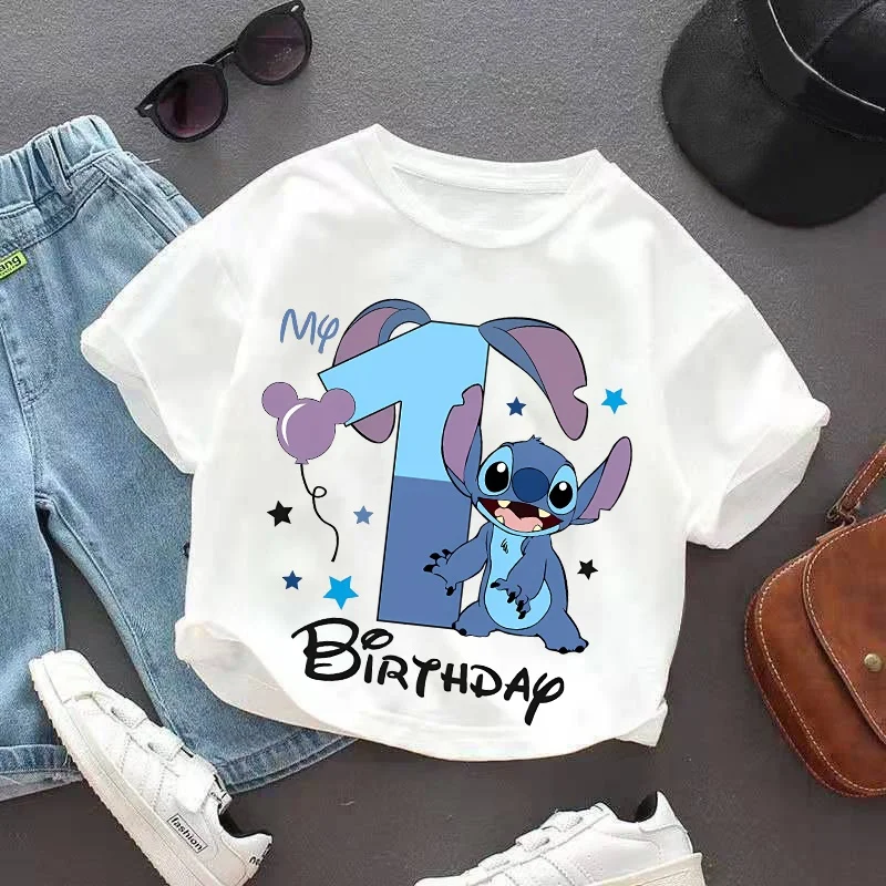 Cartoon Disney Birthday 3D Printed T-shirt Children's T-shirt Diy Name Short Sleeve Men's and Women's Breathable
Cartoon Disney Birthday 3D Printed T-shirt Children's T-shirt Diy Name Short Sleeve Men's and Women's Breathable