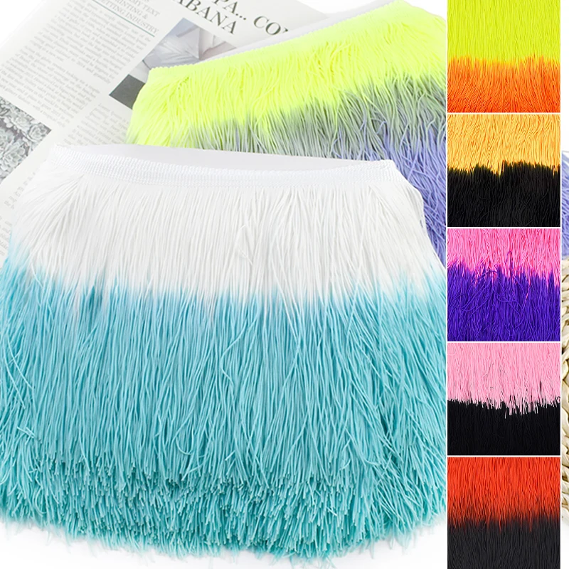 2Meters 20cm Polyster Tassel Fringe Trim Lace Ribbon Long Tassels Fringes Latin Dress Stage Garment Curtain Sewing Accessories
2Meters 20cm Polyster Tassel Fringe Trim Lace Ribbon Long Tassels Fringes Latin Dress Stage Garment Curtain Sewing Accessories