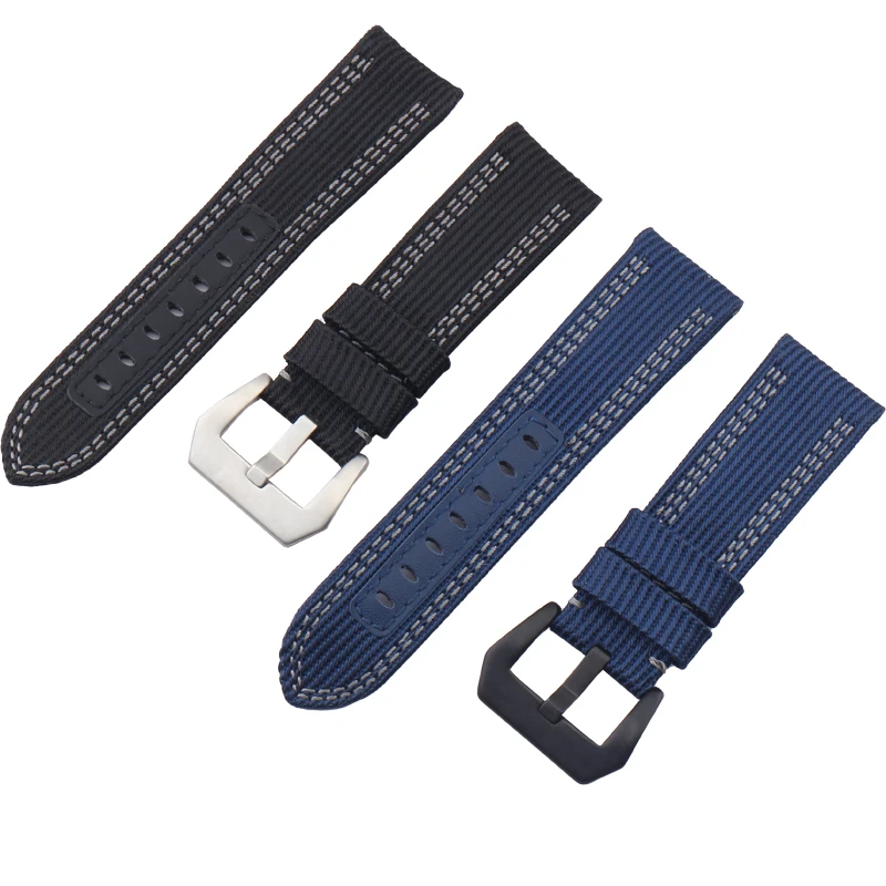 Тканые нейлоновые ремешки для часов Panerai LUMINOR, Breitling, Casio, спортивный ремешок для часов из канваса, замена ремешка, 22, 24, 26 мм, мужской браслет
Тканые нейлоновые ремешки для часов Panerai LUMINOR, Breitling, Casio, спортивный ремешок для часов из канваса, замена ремешка, 22, 24, 26 мм, мужской браслет