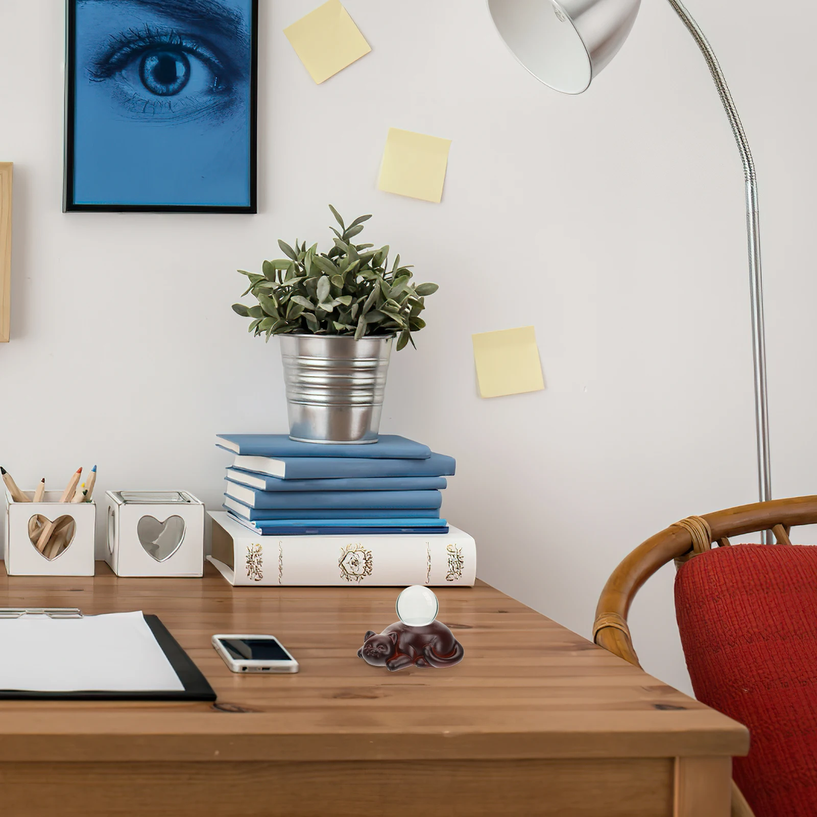 Resin Cat Crystal Ball Holder Display Stand Decorative Crystal Sphere Base Cute Cat Design Storage for Home Office Decor
Resin Cat Crystal Ball Holder Display Stand Decorative Crystal Sphere Base Cute Cat Design Storage for Home Office Decor