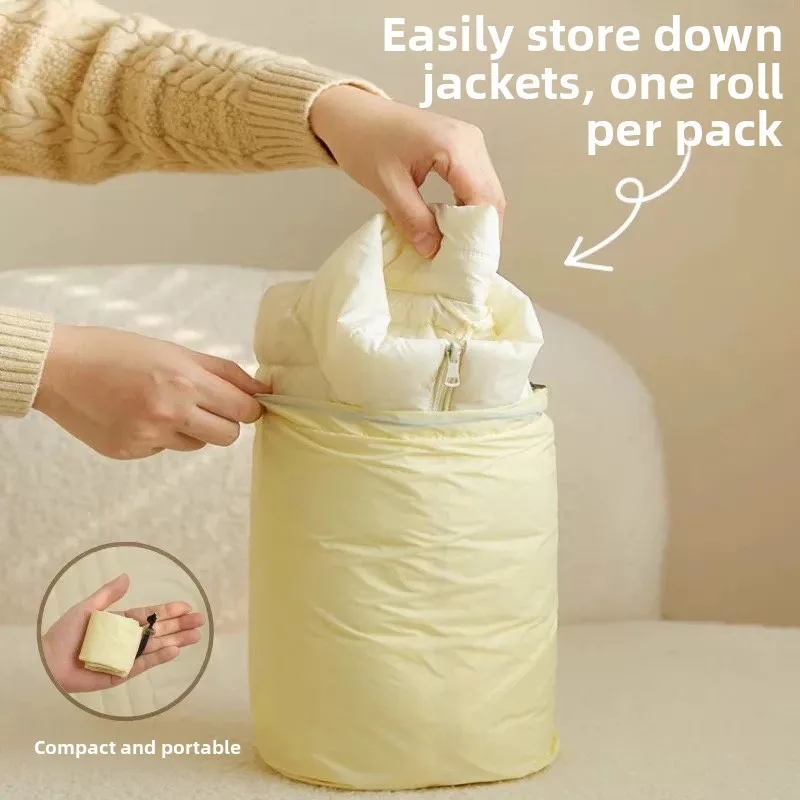 Portable Crion Storage Bag for down Jaet Outdoor Travel Clothes Organizer Bag with Dstring Durable Lage Bag
Portable Crion Storage Bag for down Jaet Outdoor Travel Clothes Organizer Bag with Dstring Durable Lage Bag