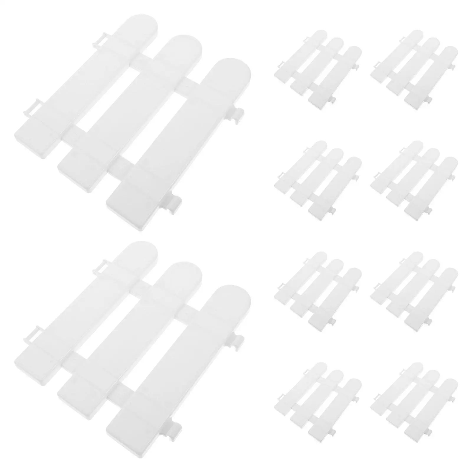 10 Pcs White Guardrail Garden Decorative Border Plastic Path Fence Non Deform Non Rotted Wooden Edging Picket Fence Garden
10 Pcs White Guardrail Garden Decorative Border Plastic Path Fence Non Deform Non Rotted Wooden Edging Picket Fence Garden