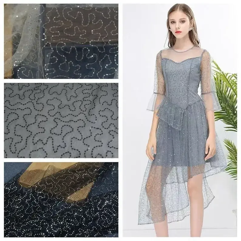 Gold sequin embroidery Lace fabric sequin tulle fabric For Girl Dress Tutu Dress Wedding Dress Bridal Veil 1 Yard
Gold sequin embroidery Lace fabric sequin tulle fabric For Girl Dress Tutu Dress Wedding Dress Bridal Veil 1 Yard