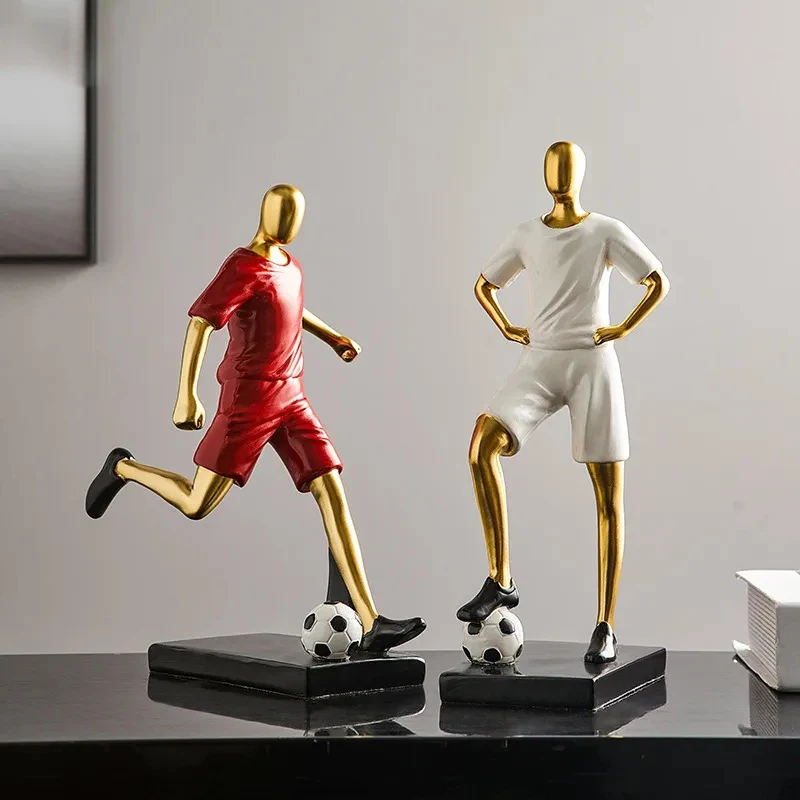 Resin Football Character Figurines Home Ornament Accessories Modern Room Decoration Birthday Gift Living Room Desk Decor
Resin Football Character Figurines Home Ornament Accessories Modern Room Decoration Birthday Gift Living Room Desk Decor