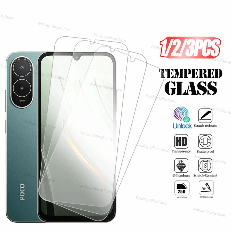 1/2/3PCS Tempered Glass For Xiaomi Poco C81 Pro Screen Protector Xiaomi Poco C81 Pro Full Glue Anti-Scratch Glass Poco C81 Pro
1/2/3PCS Tempered Glass For Xiaomi Poco C81 Pro Screen Protector Xiaomi Poco C81 Pro Full Glue Anti-Scratch Glass Poco C81 Pro
