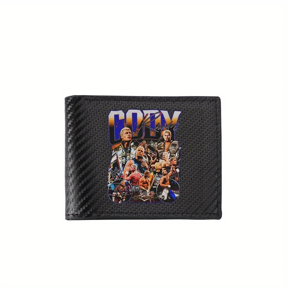 Wrestler Cody Rhodes Royal Rumble Champion Men's Wallets Simple Business Modern Stylish Printing Design Gifts For Father Boyfrie
Wrestler Cody Rhodes Royal Rumble Champion Men's Wallets Simple Business Modern Stylish Printing Design Gifts For Father Boyfrie