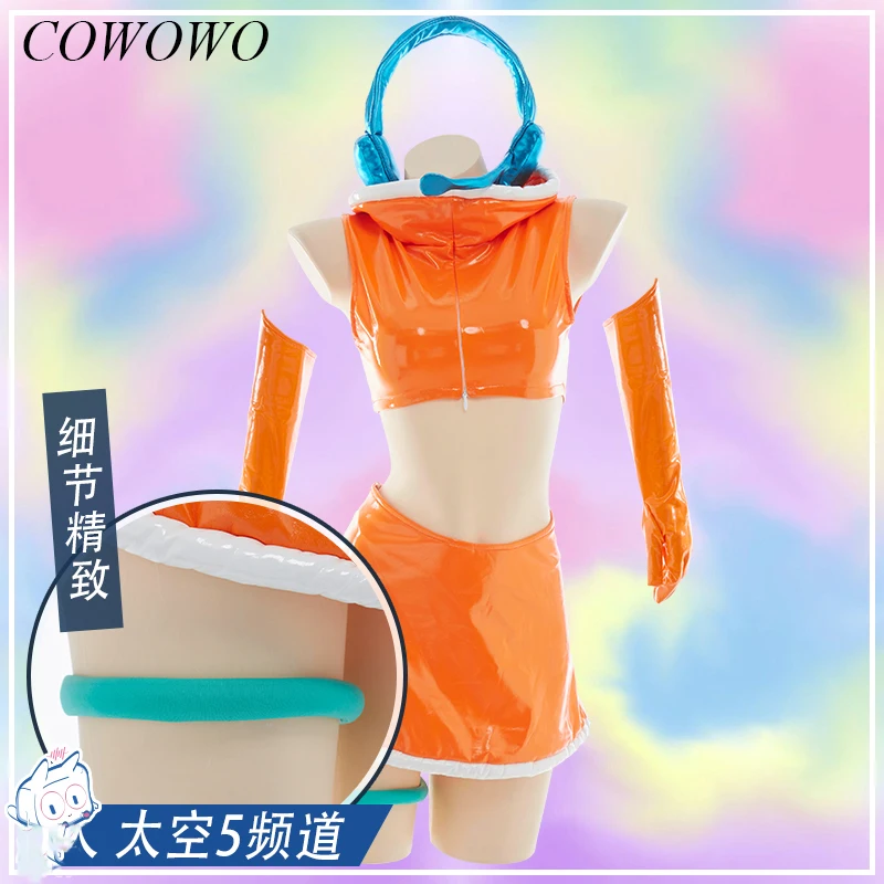 COWOWO Anime! Space Channel 5 Ulala Game Suit Lovely Skirt Uniform Cosplay Costume Halloween Activity Party Outfit Women
COWOWO Anime! Space Channel 5 Ulala Game Suit Lovely Skirt Uniform Cosplay Costume Halloween Activity Party Outfit Women