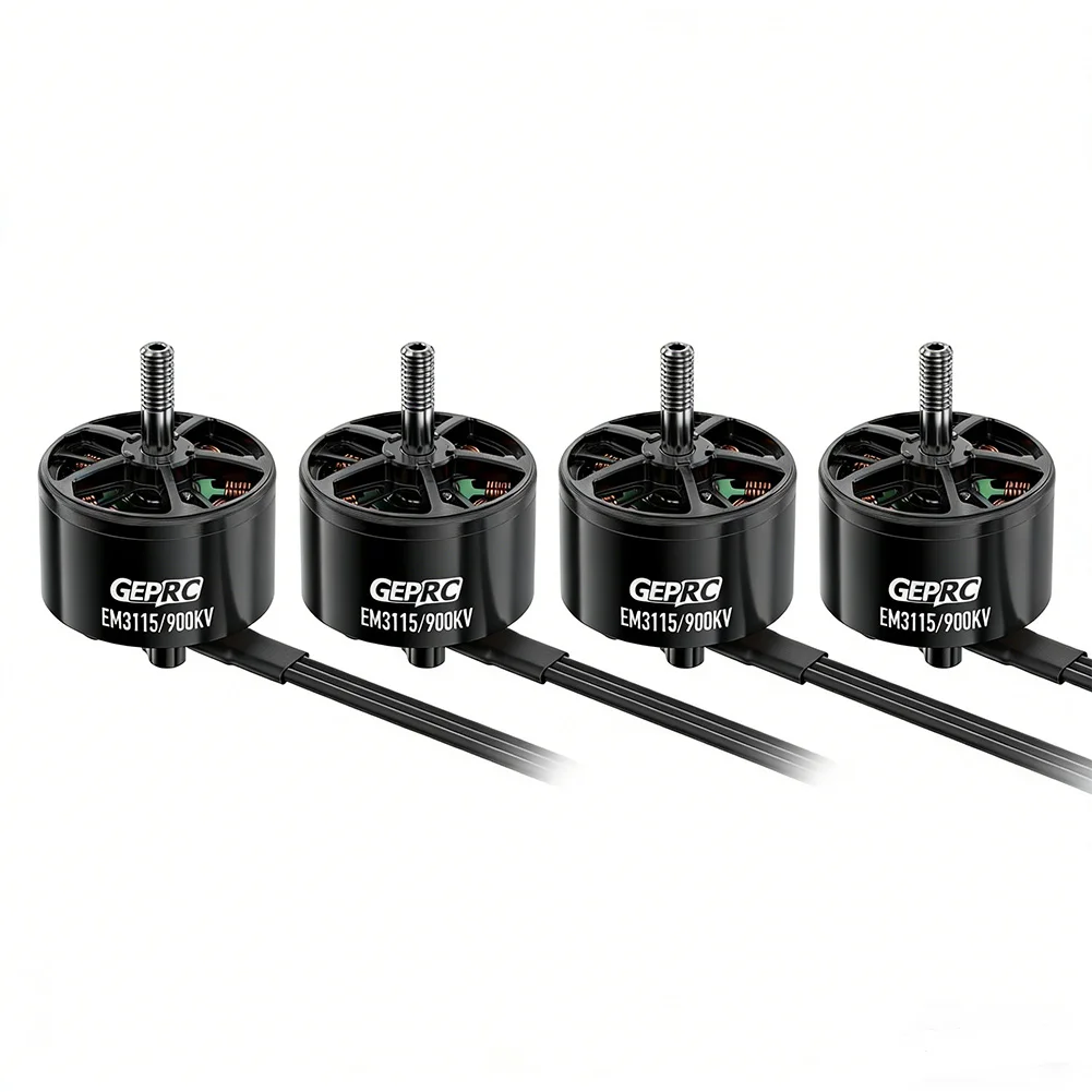1/2/4 шт. Мотор GEPRC EM3115 3115 900KV 6S LiPo для FPV-дронов 8-10 дюймов, для фристайла и дальних полетов, запчасти для DIY-сборки Mark4 LR10
1/2/4 шт. Мотор GEPRC EM3115 3115 900KV 6S LiPo для FPV-дронов 8-10 дюймов, для фристайла и дальних полетов, запчасти для DIY-сборки Mark4 LR10