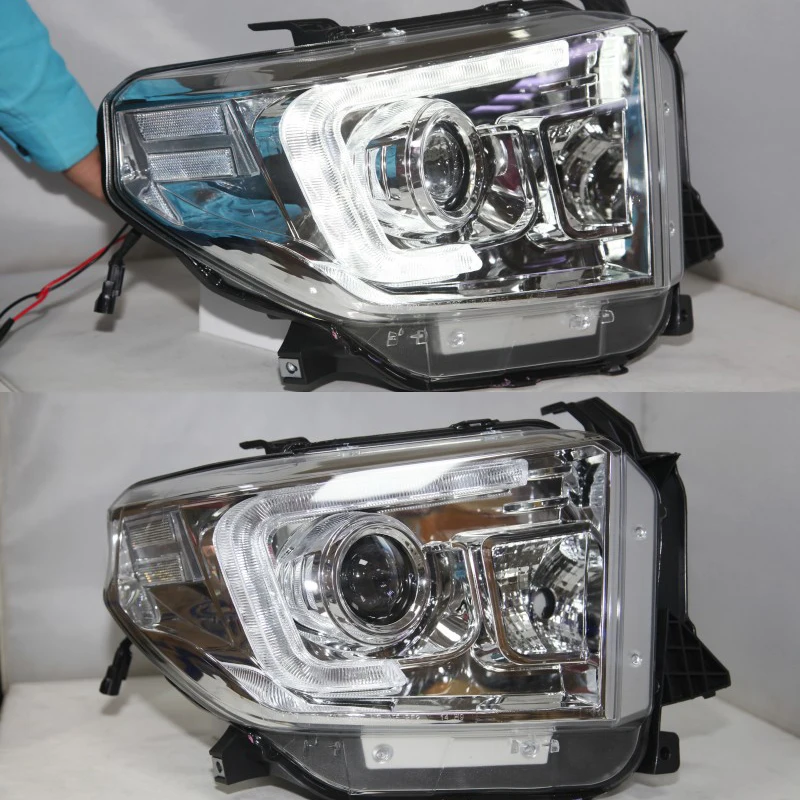 For TOYOTA Tundra LED Head Lamp 2014 Year Chrome Housing For Original Car With Auto Motor SN
For TOYOTA Tundra LED Head Lamp 2014 Year Chrome Housing For Original Car With Auto Motor SN