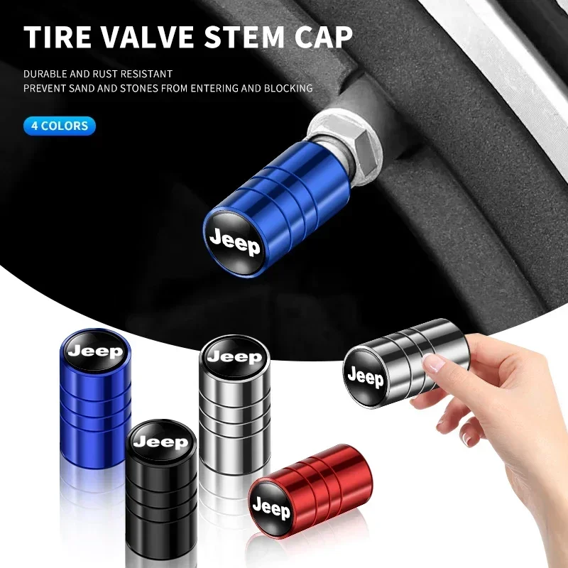 4Pcs Car logo New Round Valve Metal Auto Parts For Jeep Grand Cherokee Wrangler JK Compass Renegade Patriot Liberty Rubico
4Pcs Car logo New Round Valve Metal Auto Parts For Jeep Grand Cherokee Wrangler JK Compass Renegade Patriot Liberty Rubico