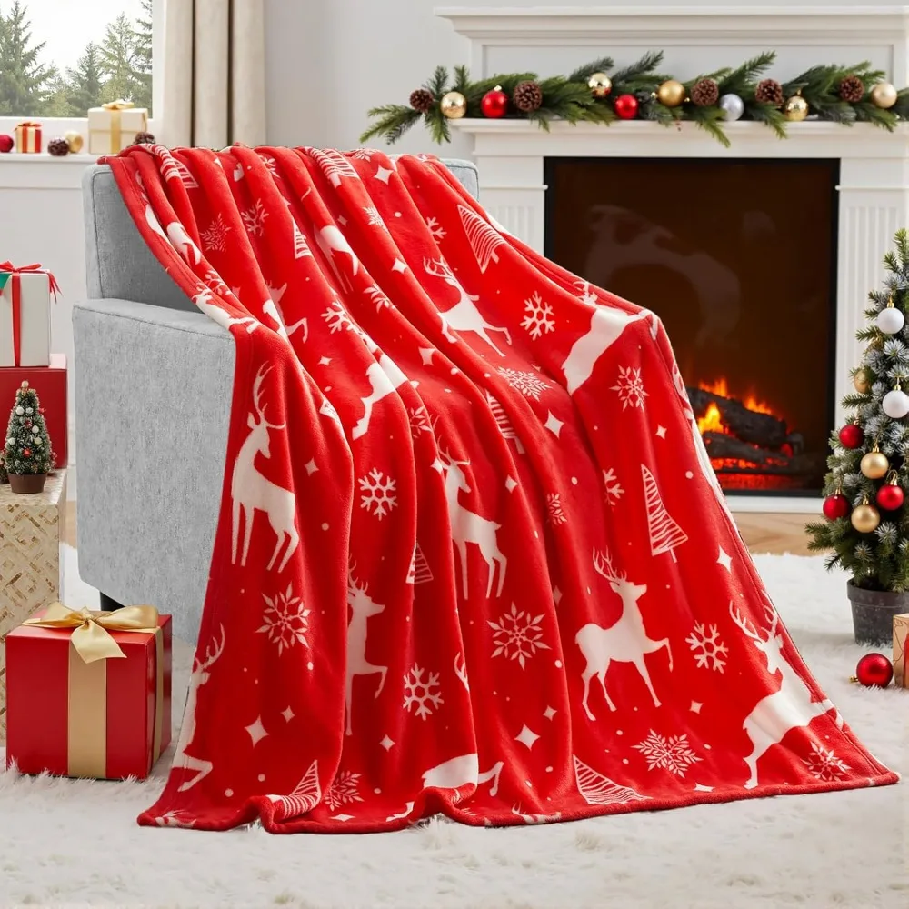Cozy Flannel Christmas Blanket - Plush Holiday Throw for Winter Comfort and Decor
Cozy Flannel Christmas Blanket - Plush Holiday Throw for Winter Comfort and Decor