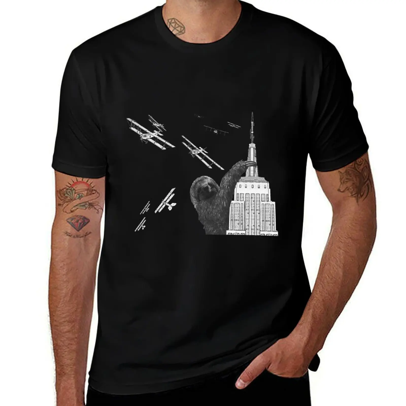 Sloth Kong T-Shirt shirts graphic tees new gifts and t-shirts t shirts for men cotton
Sloth Kong T-Shirt shirts graphic tees new gifts and t-shirts t shirts for men cotton