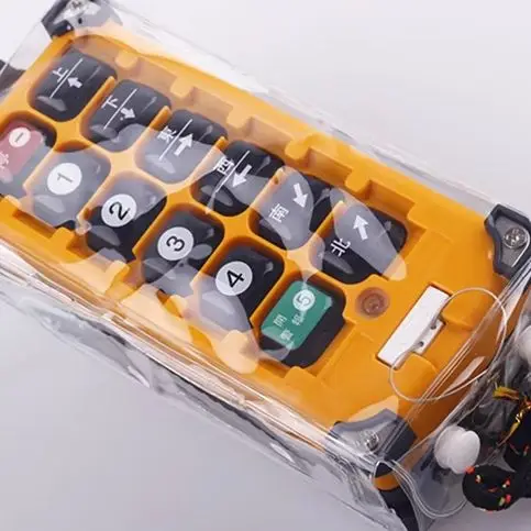 Clear PVC Protective Sleeve For F21-E1B F23-A++ Wireless Remote Control Dust Bag Industrial Crane Remote Control Handle
Clear PVC Protective Sleeve For F21-E1B F23-A++ Wireless Remote Control Dust Bag Industrial Crane Remote Control Handle