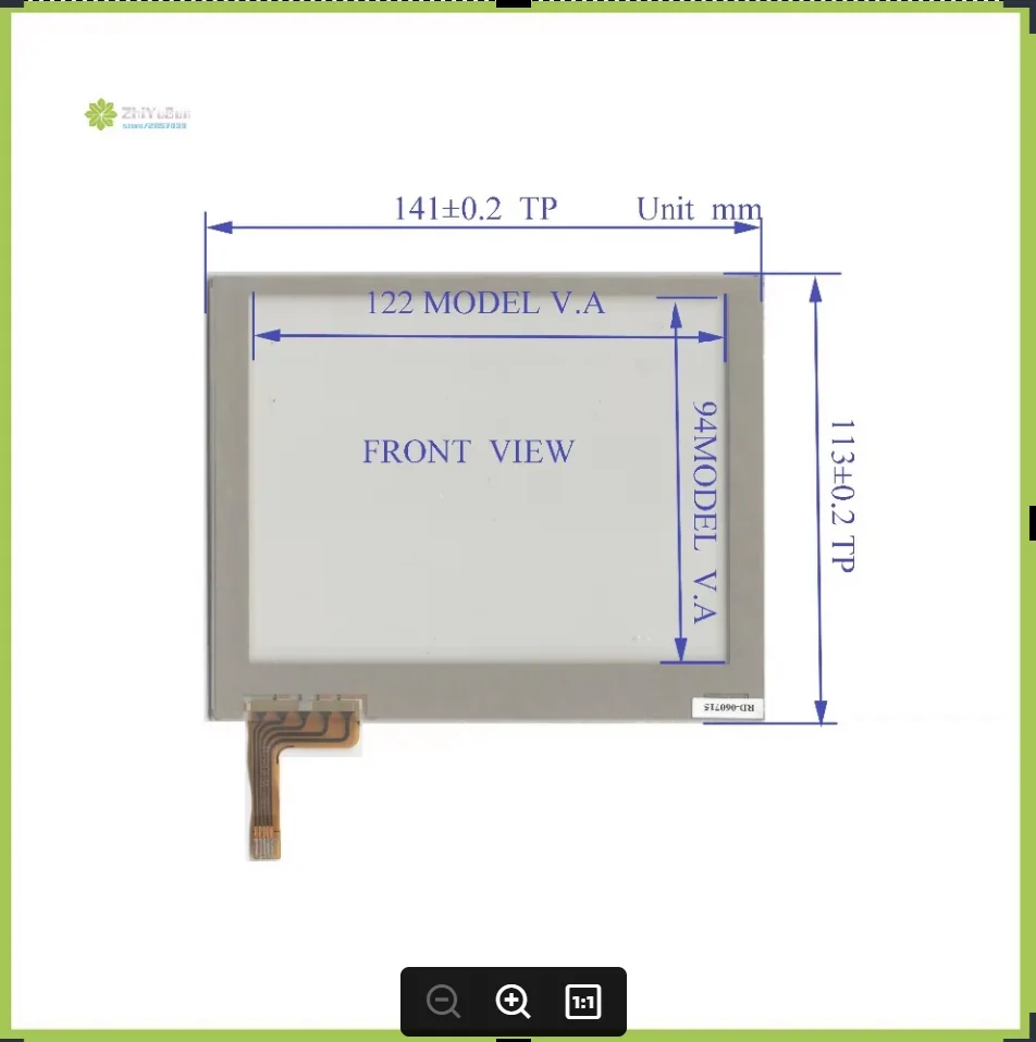 ZhiYuSun TR5-057F 141mm*113mm touch sensor NEW 5.7inch 5line touch panel glass 141*113 forIndustrial application made in taiwan
ZhiYuSun TR5-057F 141mm*113mm touch sensor NEW 5.7inch 5line touch panel glass 141*113 forIndustrial application made in taiwan