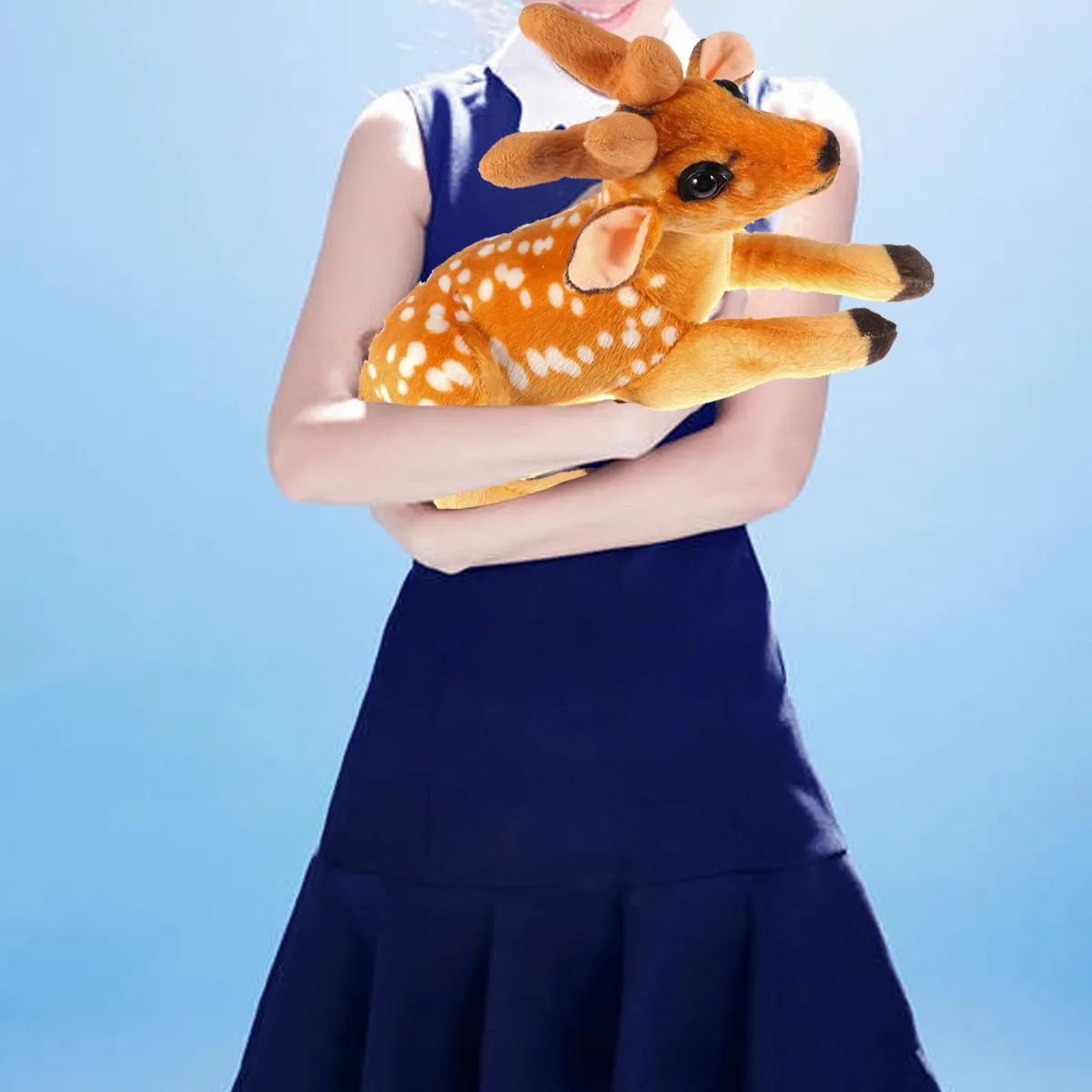 30Cm Sika Deer Soft Huggable Stuffed Animal for Kids Nursery Playroom Decor Christmas Birthday Gift Backrest Home Car Decoration
30Cm Sika Deer Soft Huggable Stuffed Animal for Kids Nursery Playroom Decor Christmas Birthday Gift Backrest Home Car Decoration