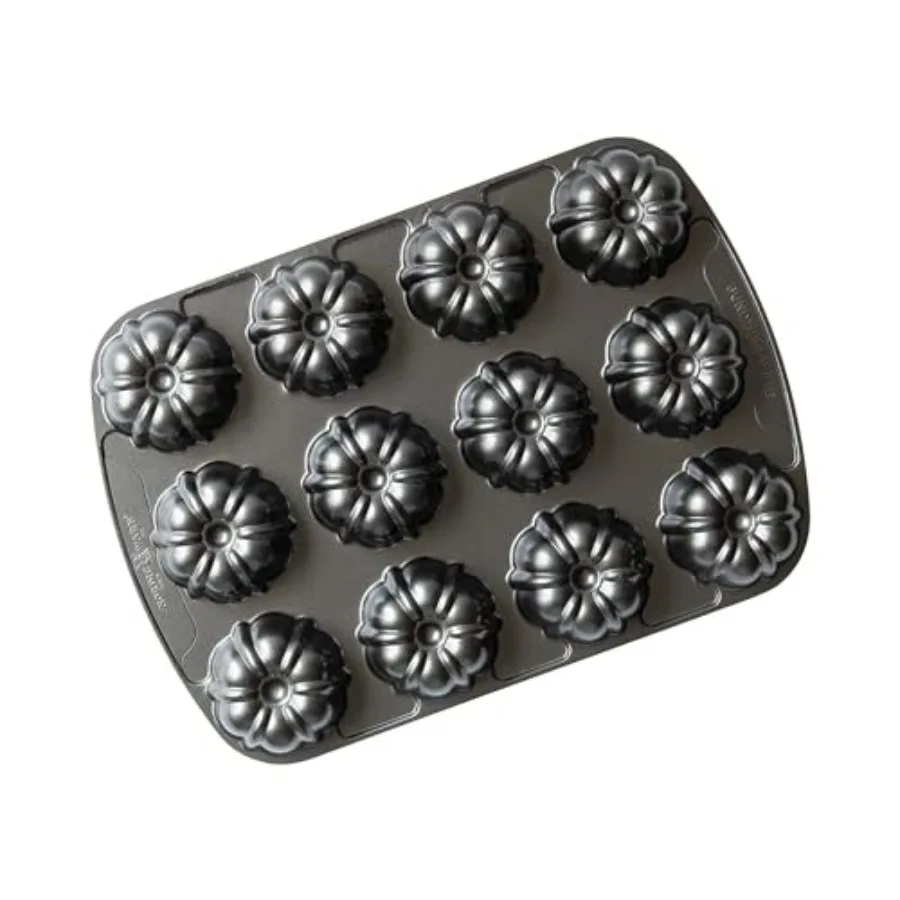 Bundt Pan for Brownies Non-Stick Aluminum Dark Brown Extra Deep Design with Easy Release Surface
Bundt Pan for Brownies Non-Stick Aluminum Dark Brown Extra Deep Design with Easy Release Surface
