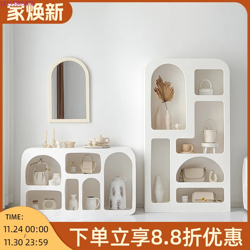 Living room shelves floor display products display French bookcase arched cave
Living room shelves floor display products display French bookcase arched cave