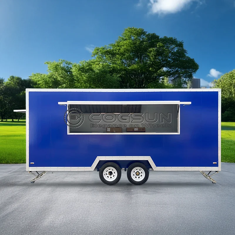 COGSUN Custom Built Mobile Food Trailer BBQ Pizza Trucks Burger Hot Dog Fast Food Truck with Full Kitchen for Sale
COGSUN Custom Built Mobile Food Trailer BBQ Pizza Trucks Burger Hot Dog Fast Food Truck with Full Kitchen for Sale
