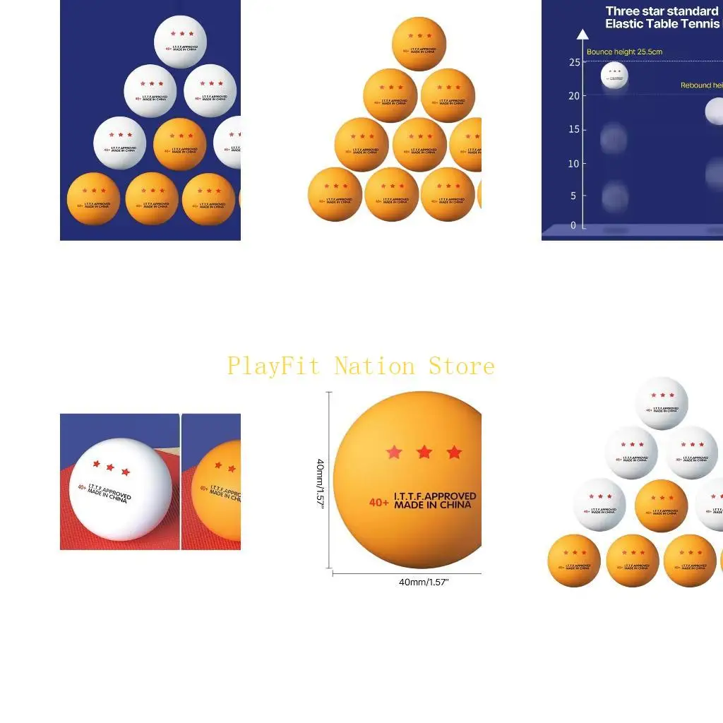 242F 10Pcs Pingpong Ball 3 Star Table Tennis Ball Outdoor and Indoor PingPong Ball
242F 10Pcs Pingpong Ball 3 Star Table Tennis Ball Outdoor and Indoor PingPong Ball