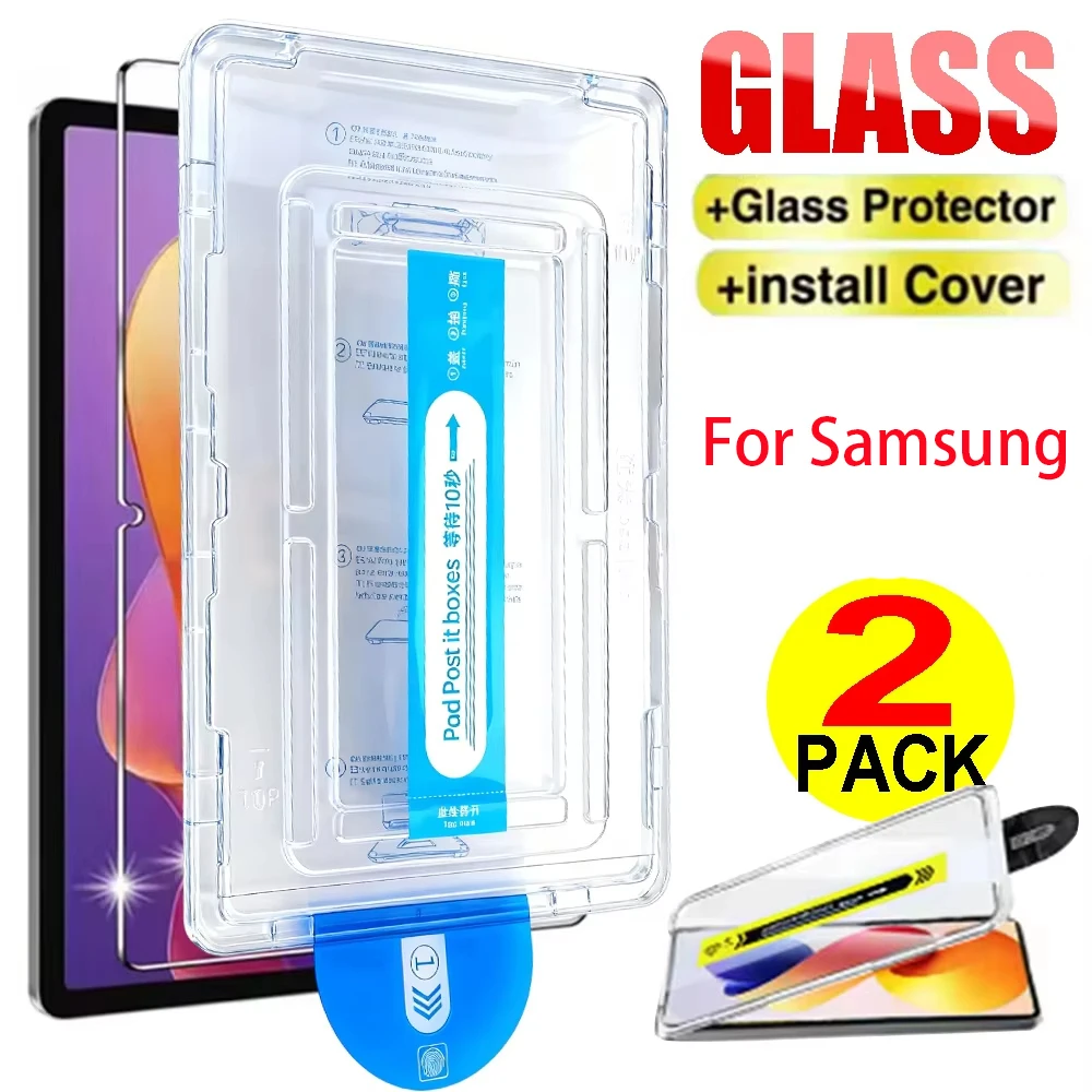 2PCS Tempered Glass Screen Protector For Samsung Galaxy Tab S6 Lite A9 Plus S8 S9 Plus S7 Fe S9 Fe 12.4 A8 S10 Protective Film
2PCS Tempered Glass Screen Protector For Samsung Galaxy Tab S6 Lite A9 Plus S8 S9 Plus S7 Fe S9 Fe 12.4 A8 S10 Protective Film