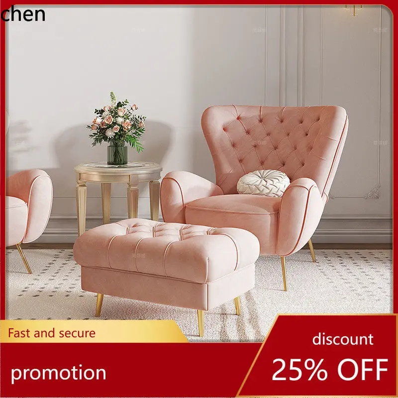 H1 dora single sofa bedroom fairy chair pull button casual high back chair
H1 dora single sofa bedroom fairy chair pull button casual high back chair