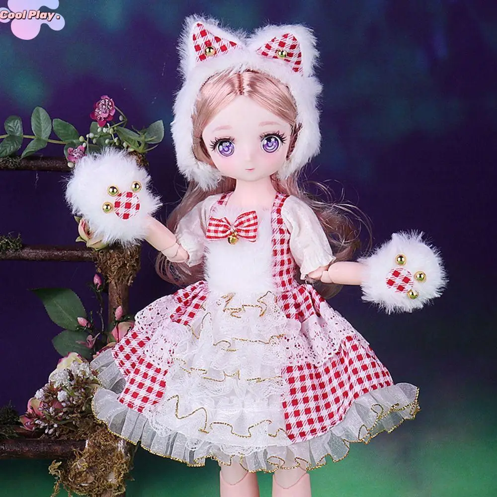Розовая кукла 30 см с набором одежды в стиле принцессы 1/6 Bjd Doll Cute 1/6 30 см 3D Имитация шарнирной куклы
Розовая кукла 30 см с набором одежды в стиле принцессы 1/6 Bjd Doll Cute 1/6 30 см 3D Имитация шарнирной куклы