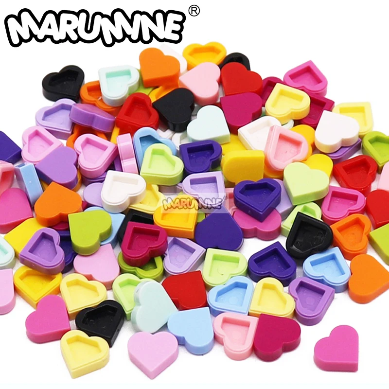 MARUMINE 800PCS Tile 1x1 Heart Building Block 39739 Compatible with Lego Bricks DIY Love Plate Accessories Children Toys Gift
MARUMINE 800PCS Tile 1x1 Heart Building Block 39739 Compatible with Lego Bricks DIY Love Plate Accessories Children Toys Gift