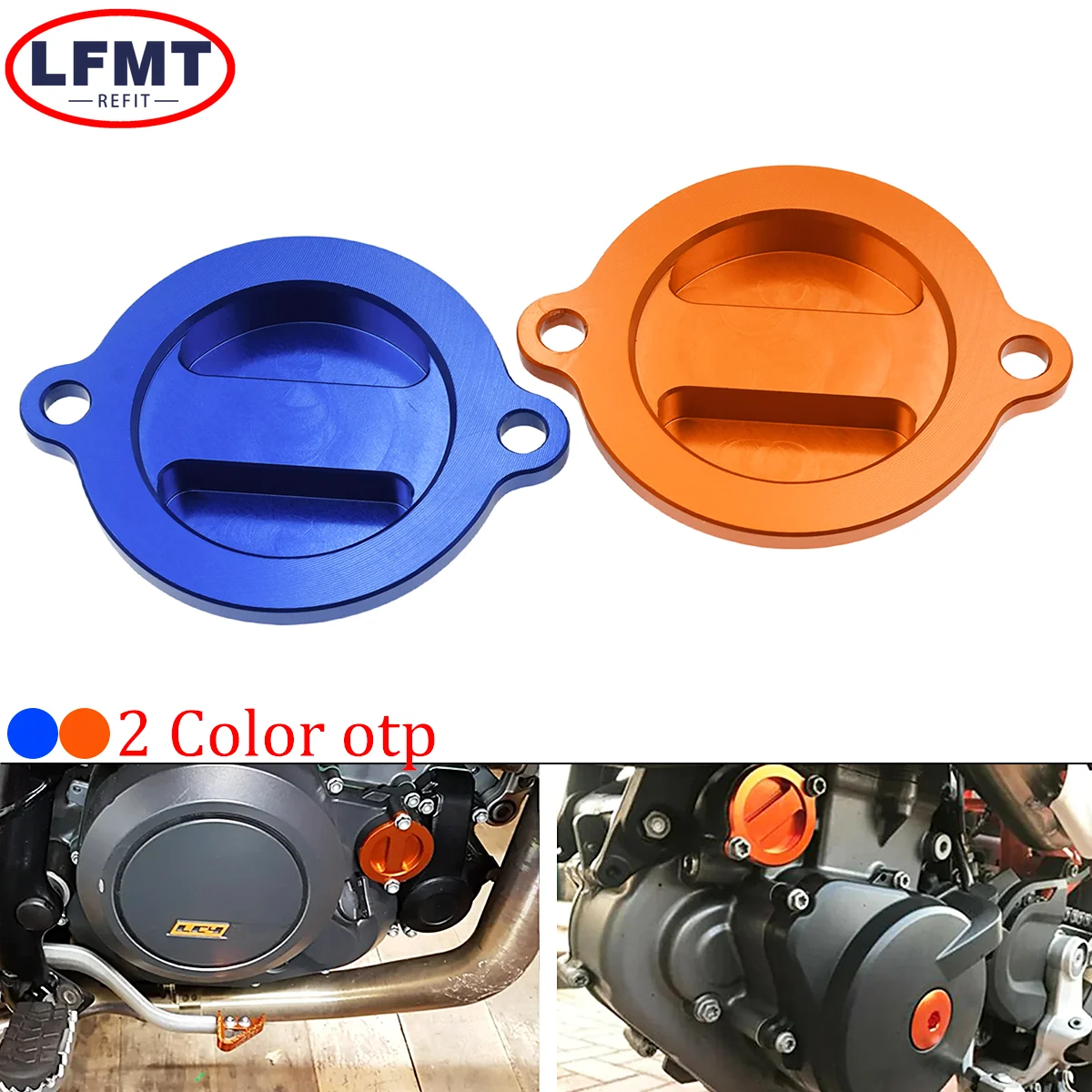 Motorcycle oil filter cover Durable high quality aluminum alloy material available in two colors of blue For KTM SXF XCF XCW EXC
Motorcycle oil filter cover Durable high quality aluminum alloy material available in two colors of blue For KTM SXF XCF XCW EXC