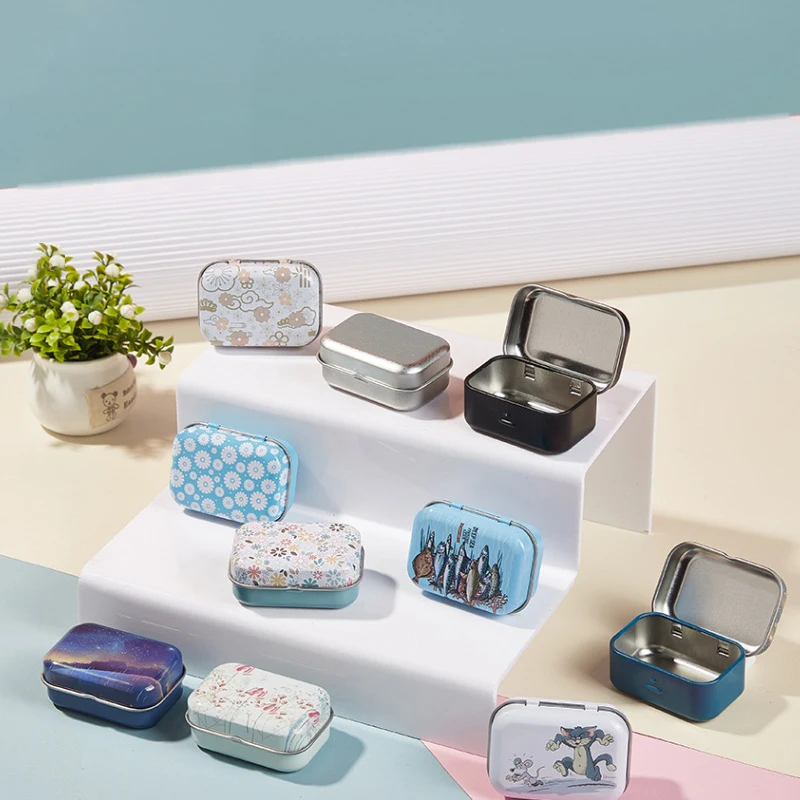 New Cartoon Cat Floral Jewelry Tin Case Sealed Jar Packing Boxes Hairpin Candy Flip Storage Box Small Storage Cans Gift Box
New Cartoon Cat Floral Jewelry Tin Case Sealed Jar Packing Boxes Hairpin Candy Flip Storage Box Small Storage Cans Gift Box
