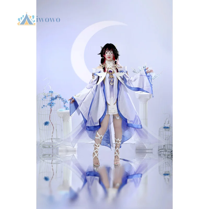 Костюм для косплея Genshin Impact: Дамселетт Колумбина, игровая униформа, наряд для Хэллоуина, карнавала, вечеринки, Рождества, ролевых игр
Костюм для косплея Genshin Impact: Дамселетт Колумбина, игровая униформа, наряд для Хэллоуина, карнавала, вечеринки, Рождества, ролевых игр