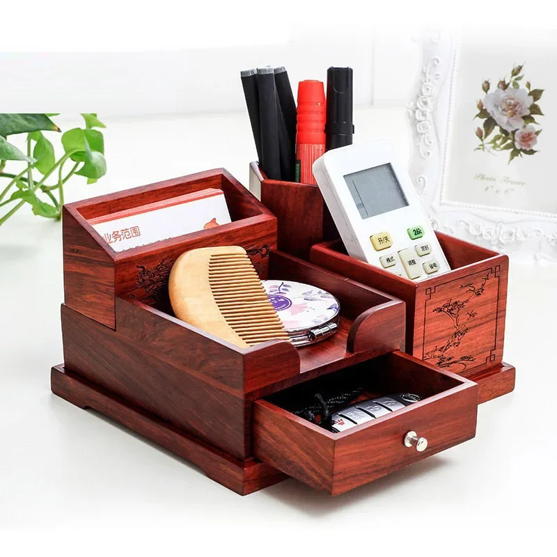 Creative Office Pen Holder, Solid Wood Desktop Storage, Living Room Stationery Box, Multifunctional Sundry Organizer
Creative Office Pen Holder, Solid Wood Desktop Storage, Living Room Stationery Box, Multifunctional Sundry Organizer