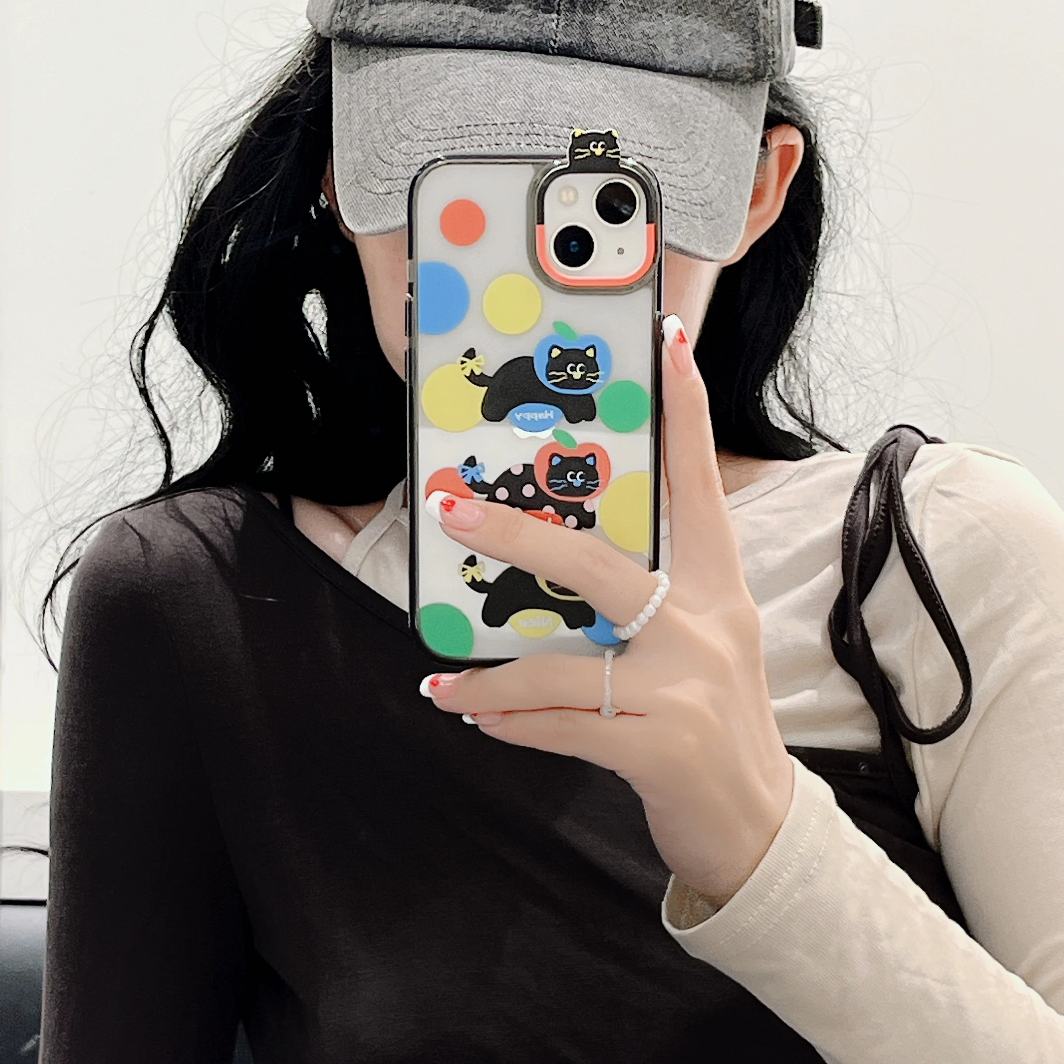 Funny Cute Cat Cartoon Mobile Phone Case, Silicone Full Cover, Stereo Frame, iPhone 13, 14, 15 Pro Max, New
Funny Cute Cat Cartoon Mobile Phone Case, Silicone Full Cover, Stereo Frame, iPhone 13, 14, 15 Pro Max, New