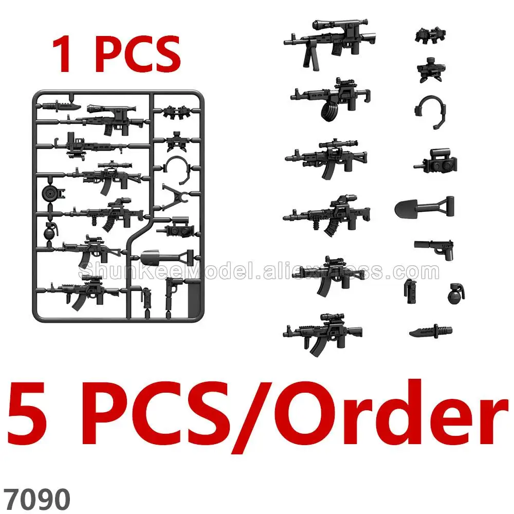 MOC Military Weapon Police SWAT Army Machine Gun Mega Model Building Blocks Toy Set Lot Mini Action Figures Assemable Bricks 090
MOC Military Weapon Police SWAT Army Machine Gun Mega Model Building Blocks Toy Set Lot Mini Action Figures Assemable Bricks 090