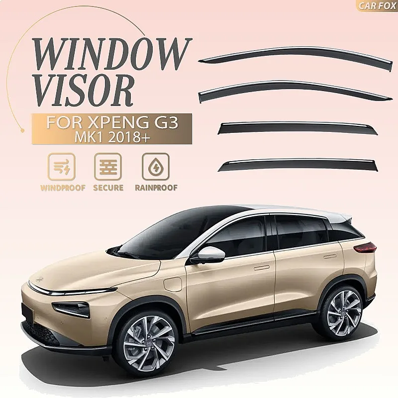 For XPENG G3 2018-2023 Car Window Visor Rain Sun Shade Side Windshield Awning Auto Accessories Styling
For XPENG G3 2018-2023 Car Window Visor Rain Sun Shade Side Windshield Awning Auto Accessories Styling