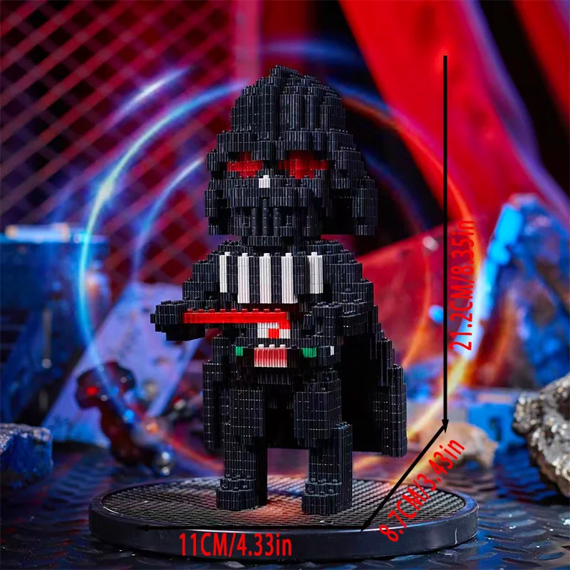 1023-Piece Little Black Soldiers Building Block Set Party Game Decoration DIY Interlocking Suitable for Adults Easter Halloween
1023-Piece Little Black Soldiers Building Block Set Party Game Decoration DIY Interlocking Suitable for Adults Easter Halloween