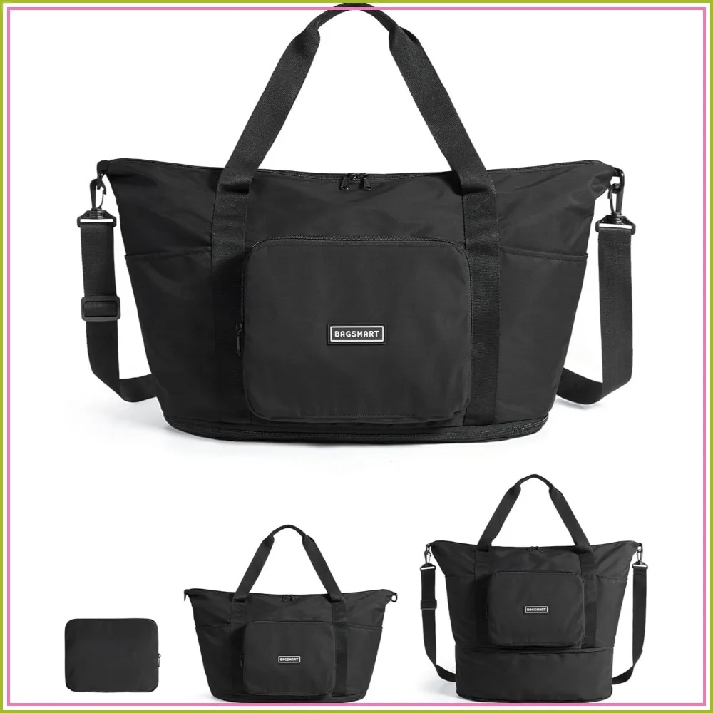 37L Expandable Travel Bag, Foldable Lightweight Carry On, Water Resistant Personal Item for Women
37L Expandable Travel Bag, Foldable Lightweight Carry On, Water Resistant Personal Item for Women