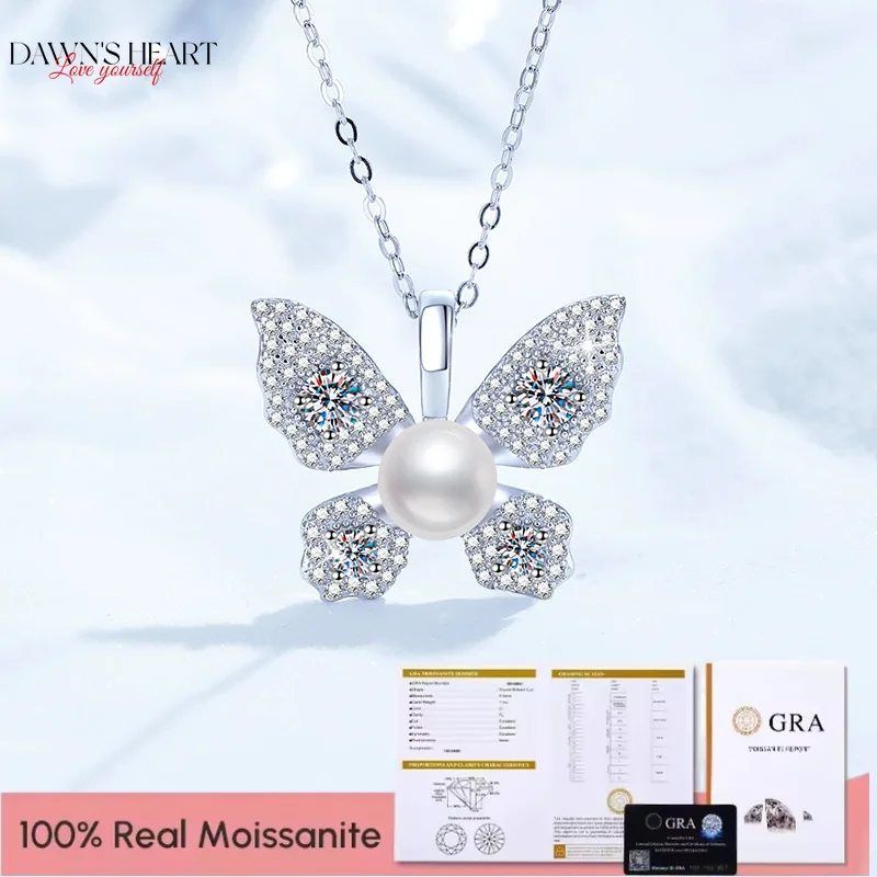 D Color Moissanite Flawless Natural Freshwater Pearl Necklace Choker 925 Sterling Silver Luxury Neck Jewelry Gold 585 Real Chain
D Color Moissanite Flawless Natural Freshwater Pearl Necklace Choker 925 Sterling Silver Luxury Neck Jewelry Gold 585 Real Chain