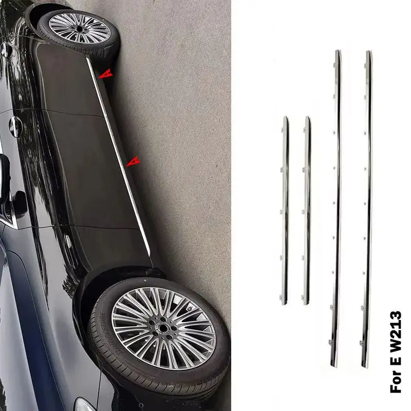 For Mercedes Benz E Class W213 E200 Side Skirts Door Chrome Molding Chromium Trim A2136980162 A2136980262 A2136980562 A213698
For Mercedes Benz E Class W213 E200 Side Skirts Door Chrome Molding Chromium Trim A2136980162 A2136980262 A2136980562 A213698
